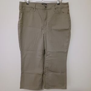 NYDJ Khaki Capri Pants